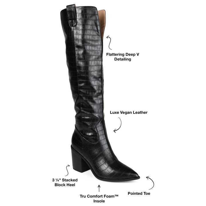 Journee - Wholesale Boots - Women's - Journee Collection Women's Wide Width Therese Boots