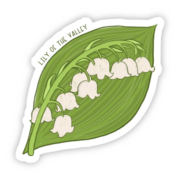 Big Moods - Wholesale Sticker - Lily Of The Valley Sticker