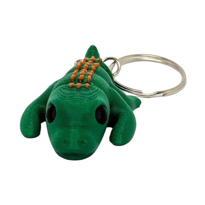 Portachiavi a forma di coccodrillo per la vendita all'ingrosso da parte di Dans Fidget Foundry