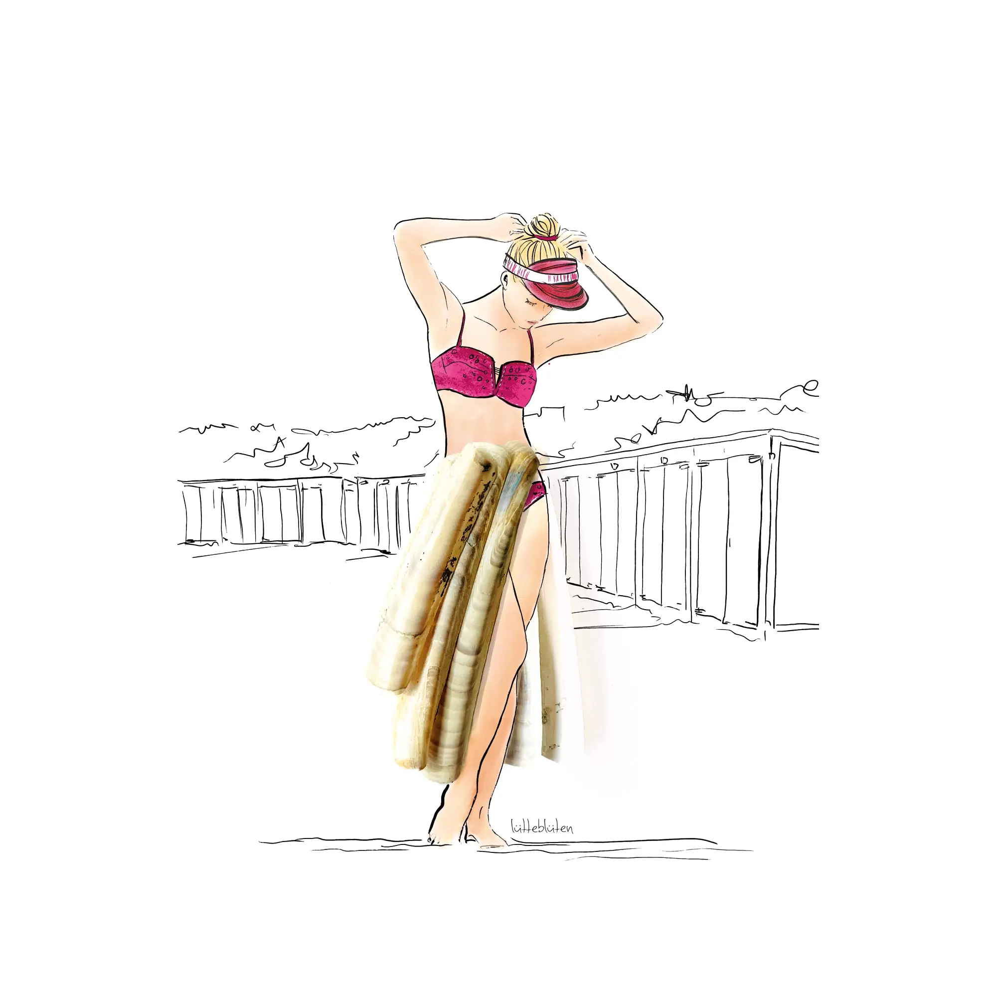 Lütteblüten - Wholesale Everyday Greeting Card - Summer Brise  - card with envelope1