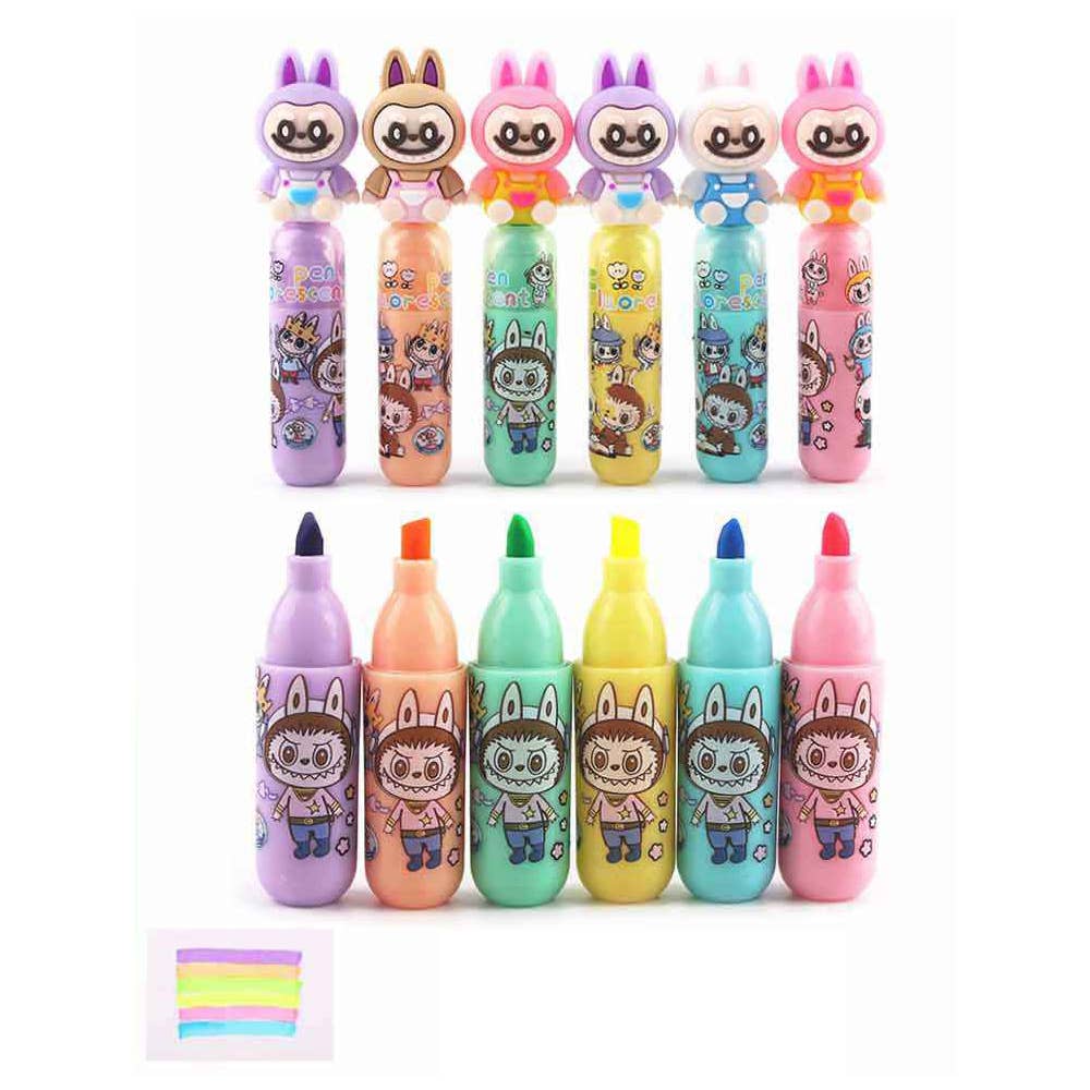 Sensibling Corp. – wholesale Highlighter – 36PCS - Animal Character Fluorescent Highlighter Pens1