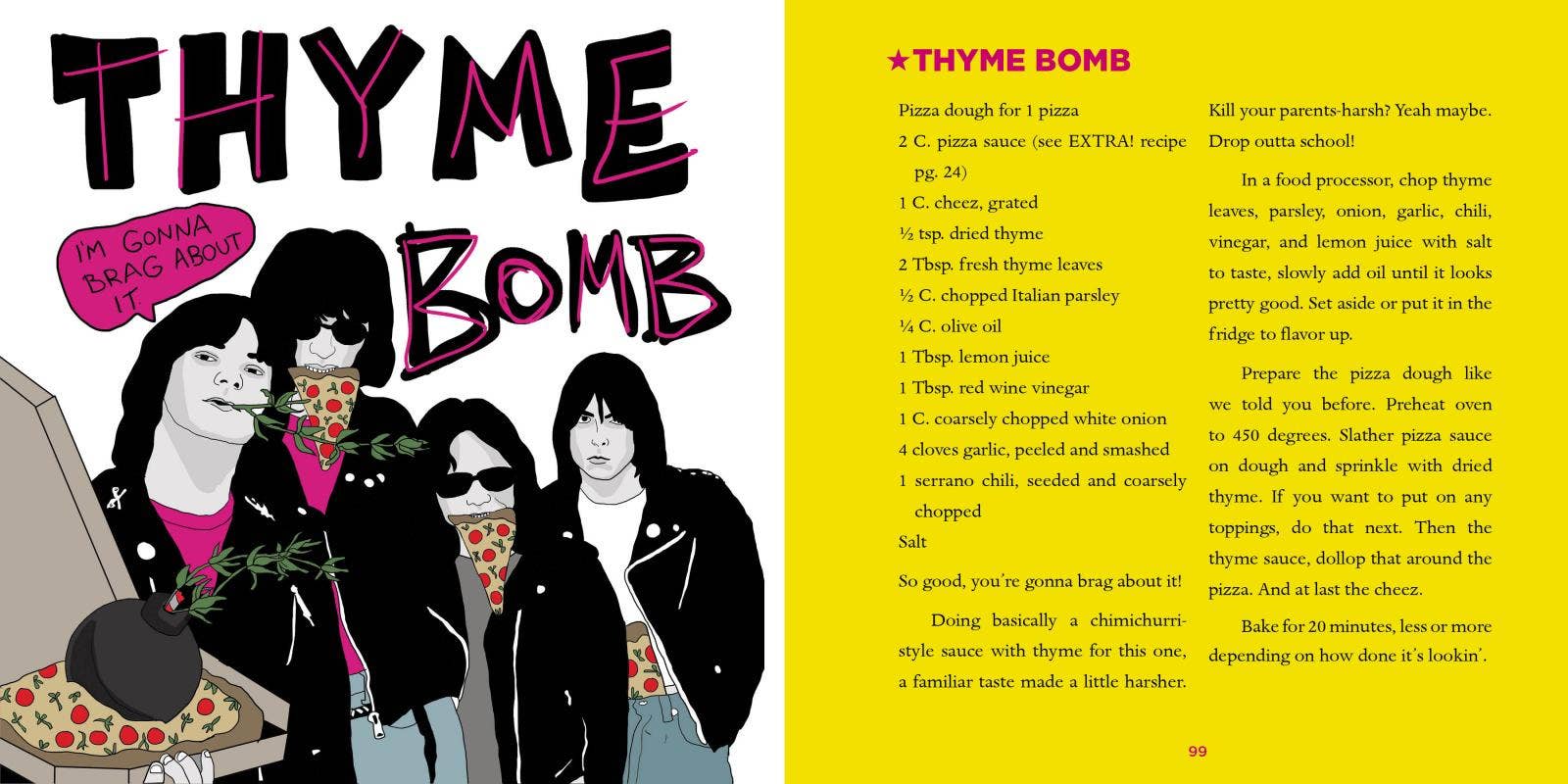 Microcosm Publishing & Distribution – wholesale Cookbooks and food – Hey Ho Let's Dough!: Vegan Pizza Recipes6