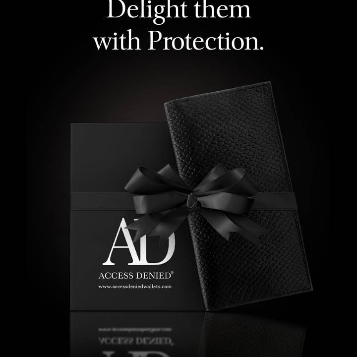 Access Denied Accessories - Wholesale Wallet - Unisex - Genuine Leather Checkbook Cover For Women &Men RFID Blocking71