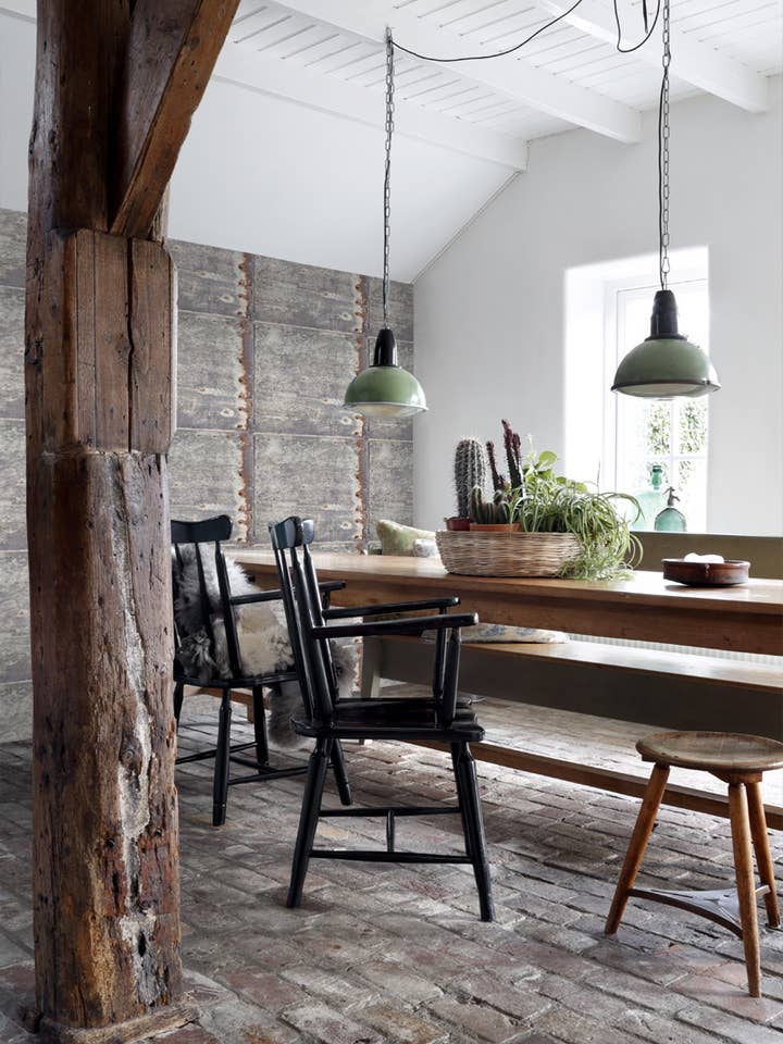 Tapet med metallplåtar för wholesale av The Design Department b.v.