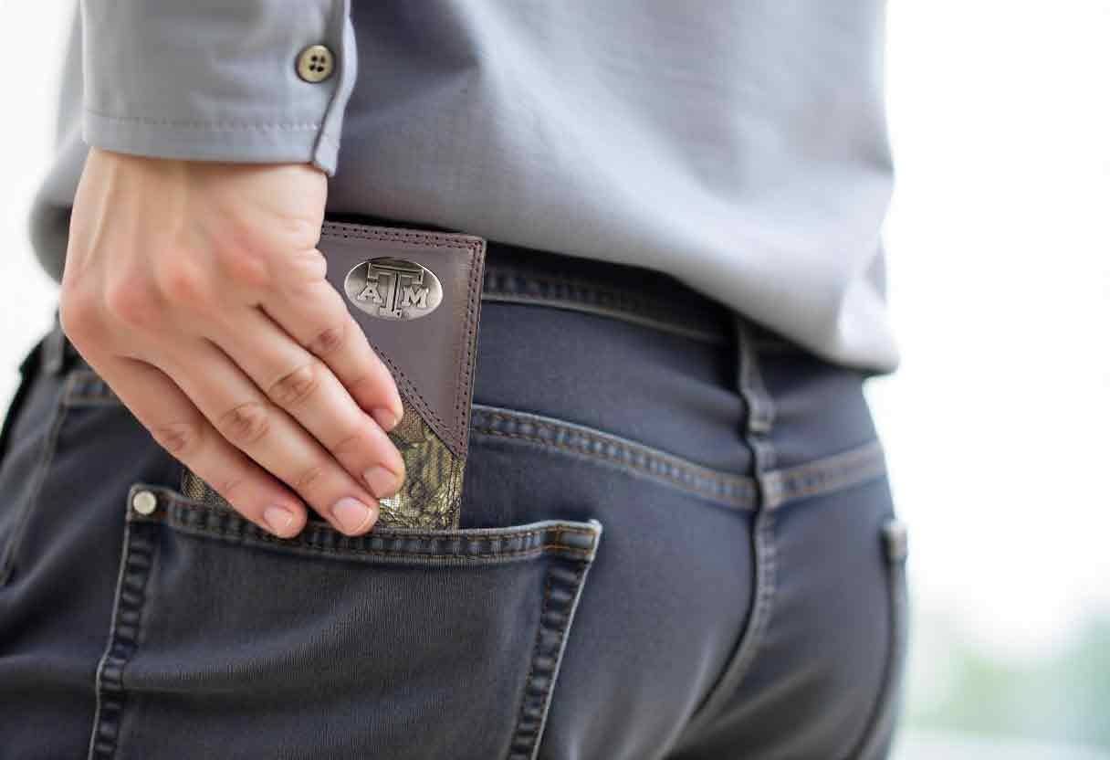 Zep-Pro - Wholesale Wallet - Men's - Texas A&M Aggies Mossy Oak Wallets.6