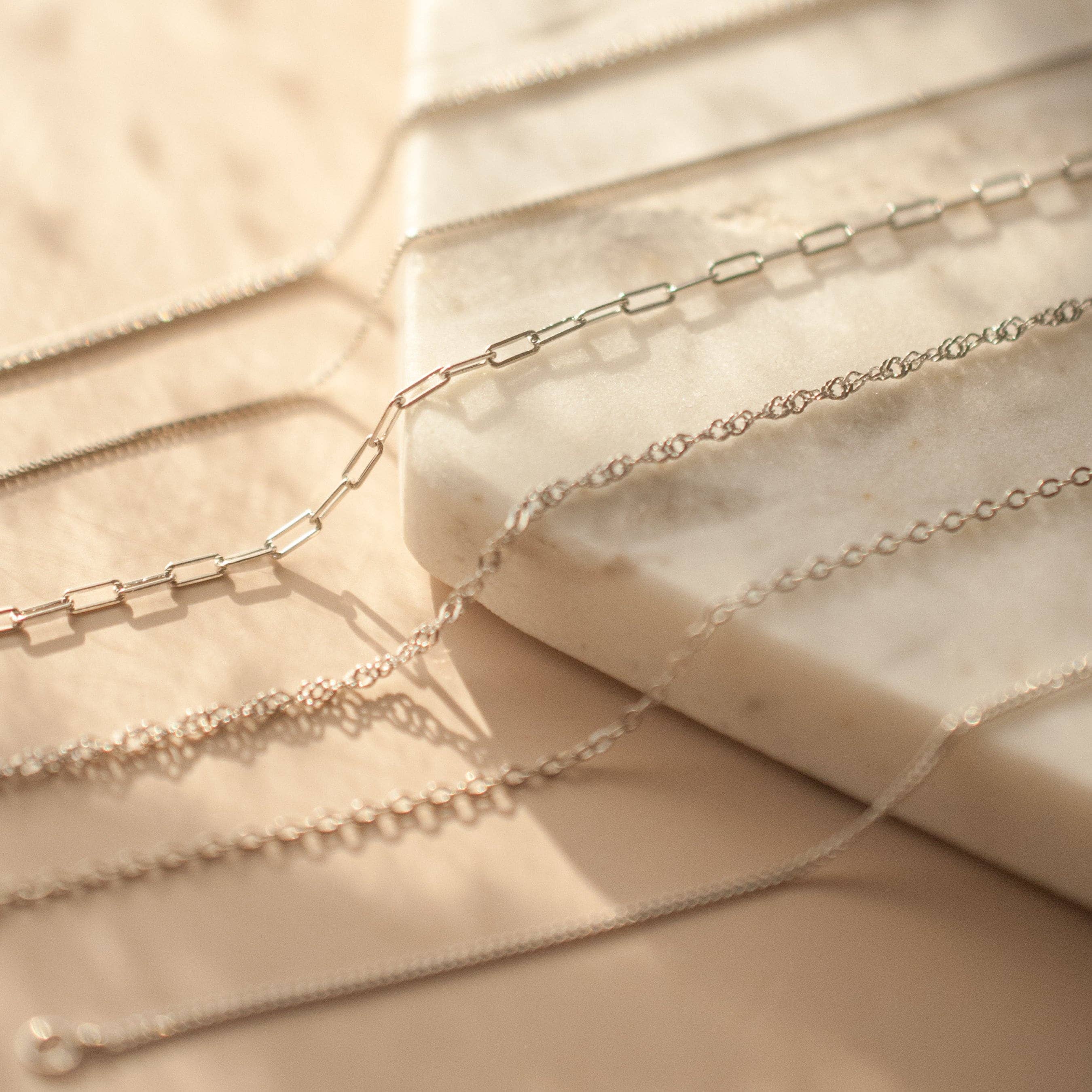 Rossie Jewellery - Wholesale Link & Chain Necklace - Gold Filled, Silver, Gold Vermeil Chain Necklace3