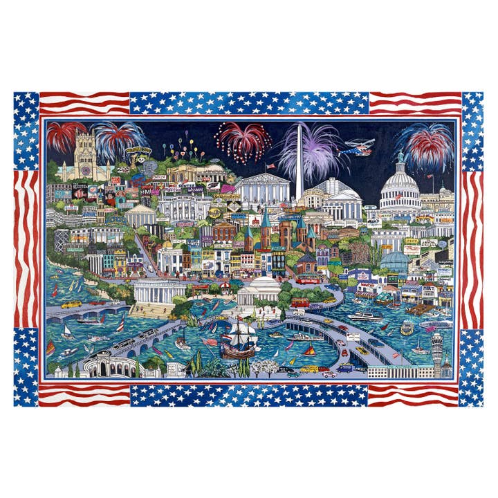 Jigsaw Puzzle Washington, D.C. 1000 peças por atacado de Wuundentoy