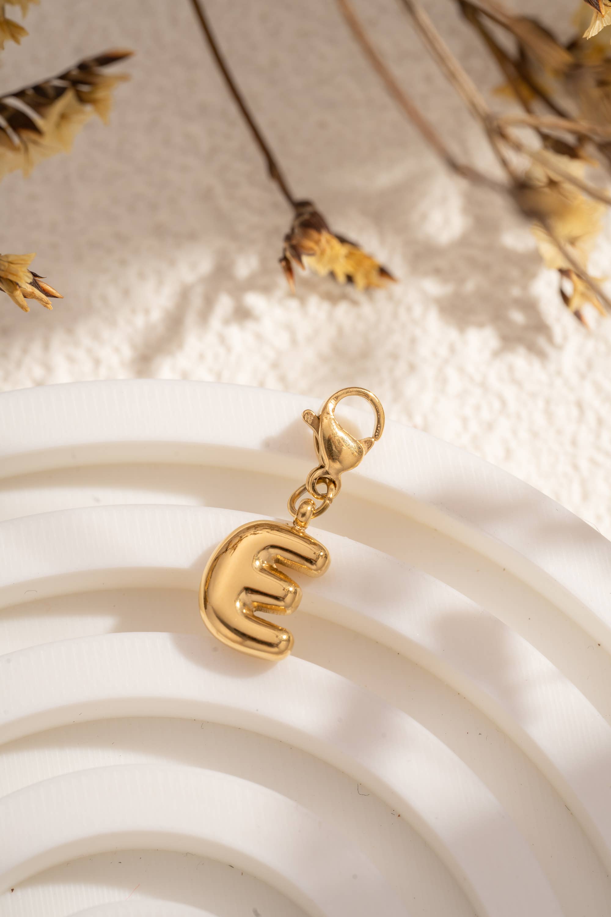 COSMOS - Vente Breloques/médailles personnalisées - Lot 26 Lettres Alphabet Acier Inoxydable Personnalisable8