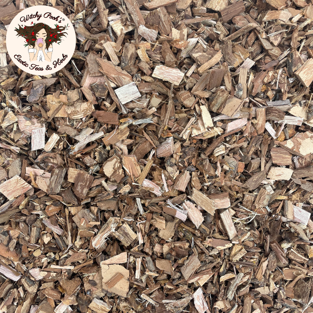 Witchy Pooh's Exotic Teas & Herbs - Wholesale Loose Tea - Witchy Pooh's Slippery Elm Tea - Cut & Sifted Bark12