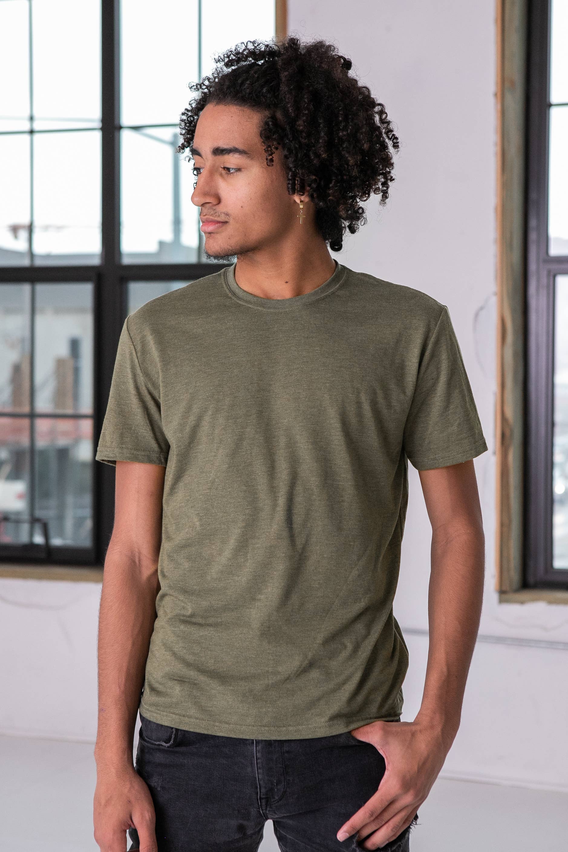GOEX Apparel - Wholesale T-Shirt - Men's - Unisex Short Sleeve Triblend Tee14