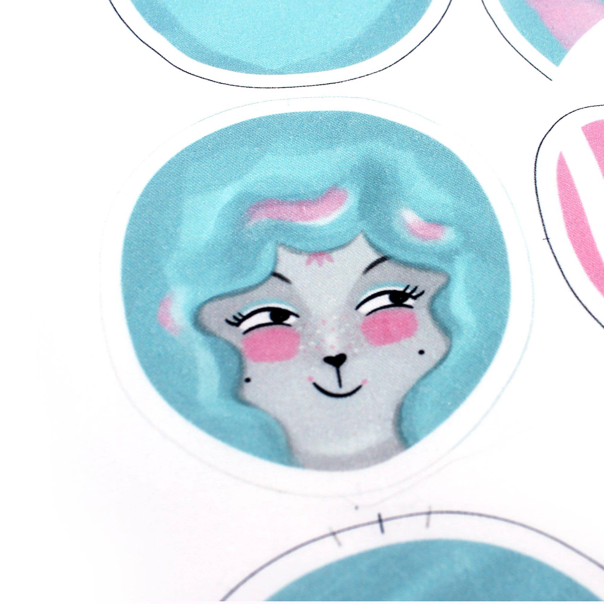 Miss Ella – wholesale DIY craft kit – DIY Dolly Kit - Mewky the Circus Ringmaster Cat Bunny Doll9