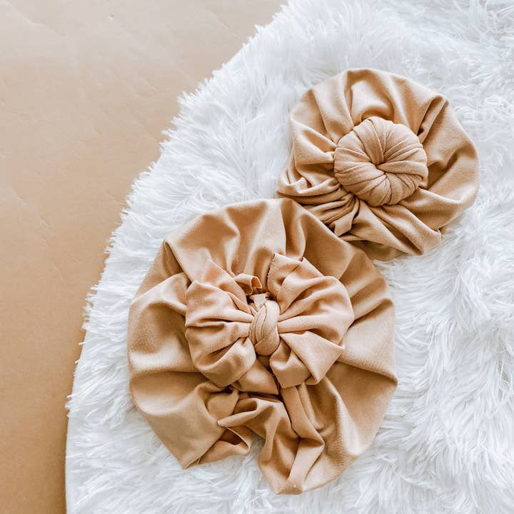 GIA | Knot + Bow Turban for wholesale by 6Heart Collective, LLC