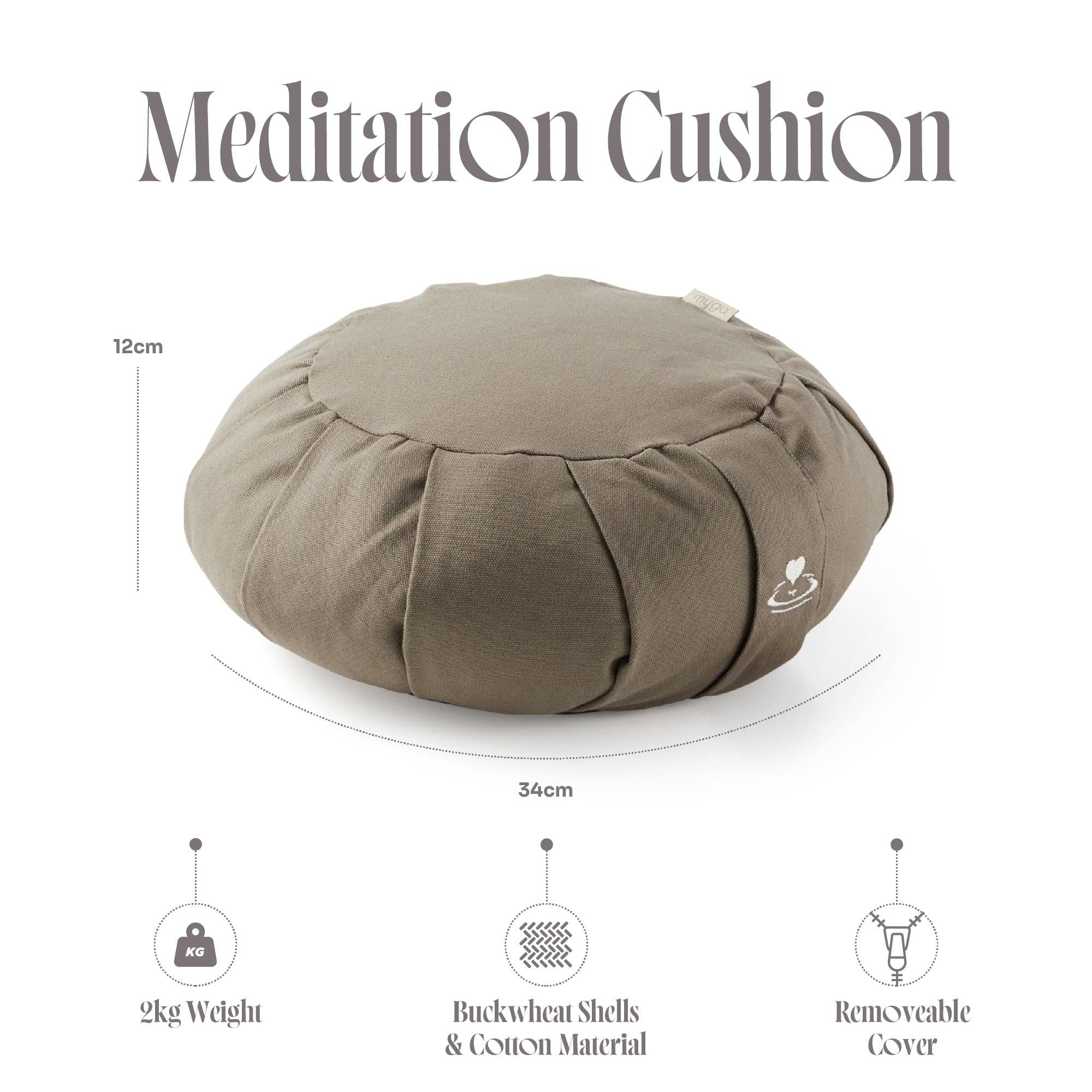 Myga - Wholesale Meditation Supplies - Zafu Meditation Cushions | Ergonomic Yoga & Mindfulness Prop40