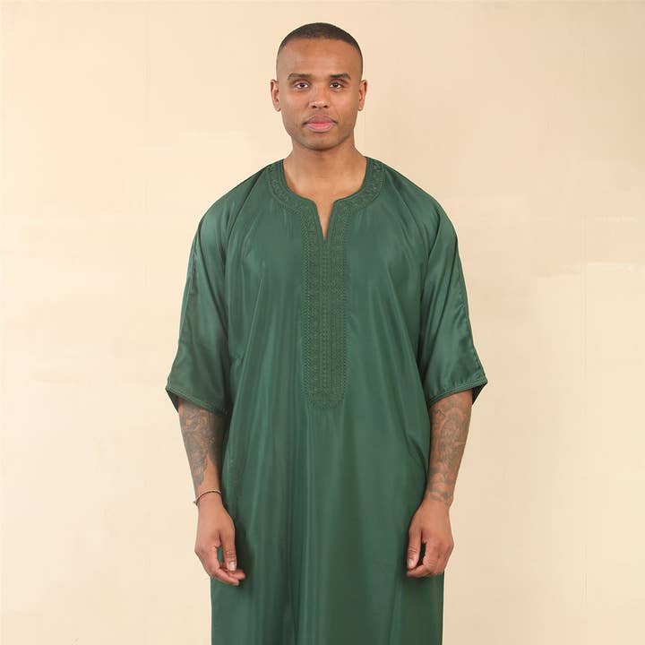 Djellaba Jubba Túnica Marroquí para Hombre Eid para venta al por mayor de Infinity Leather (Upperclass Fashions Ltd)