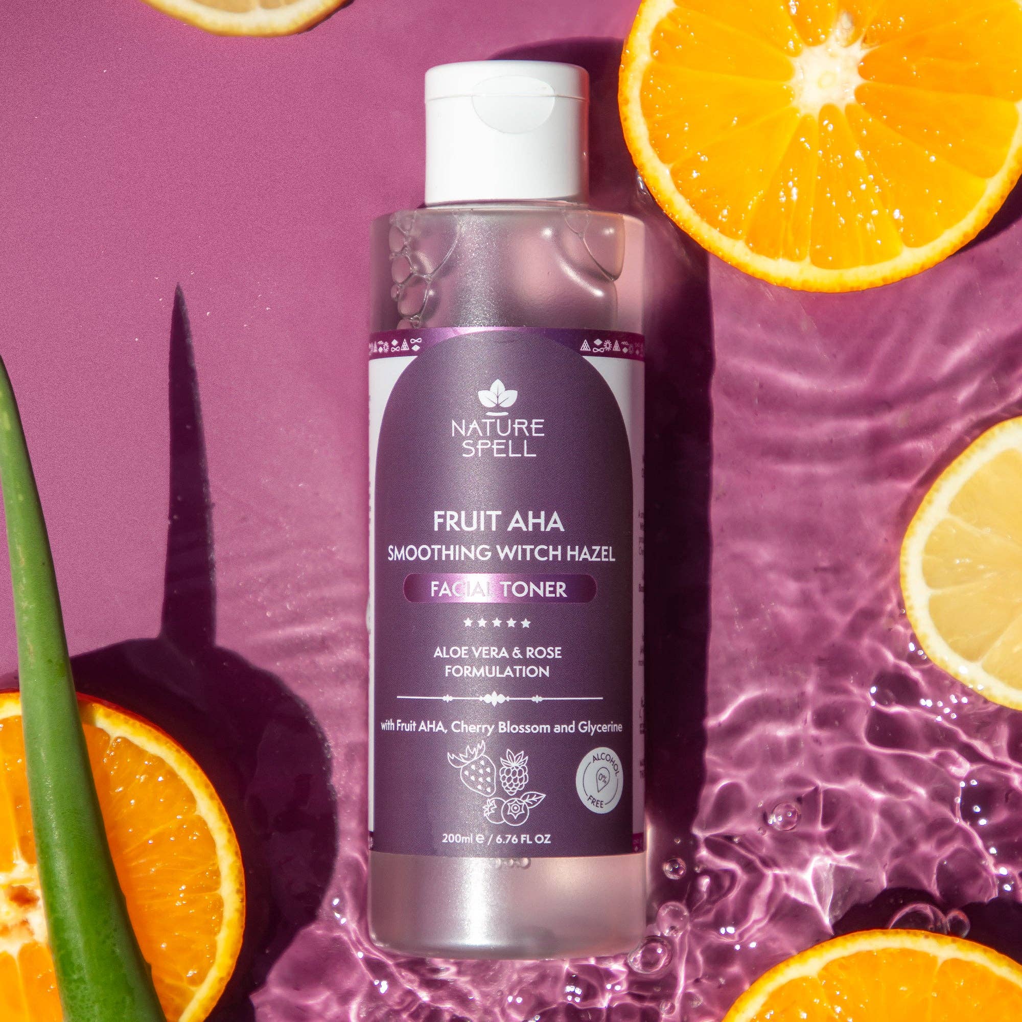 Nature Spell – Großhandel Gesichtswasser – Nature Spell Glättender Gesichtstoner mit Zaubernuss und AHA's3