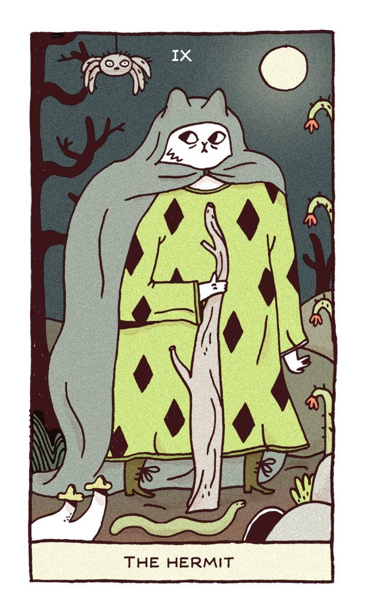 Microcosm Publishing & Distribution – wholesale Tarot cards – Magickal Cats Tarot5