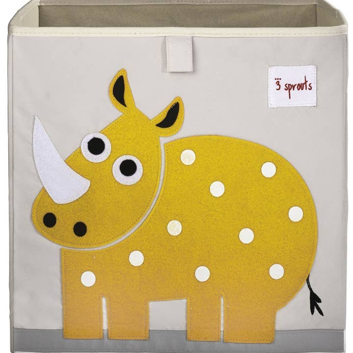 Toy Storage Cube - 13" - Rhino for wholesale by 3 Sprouts