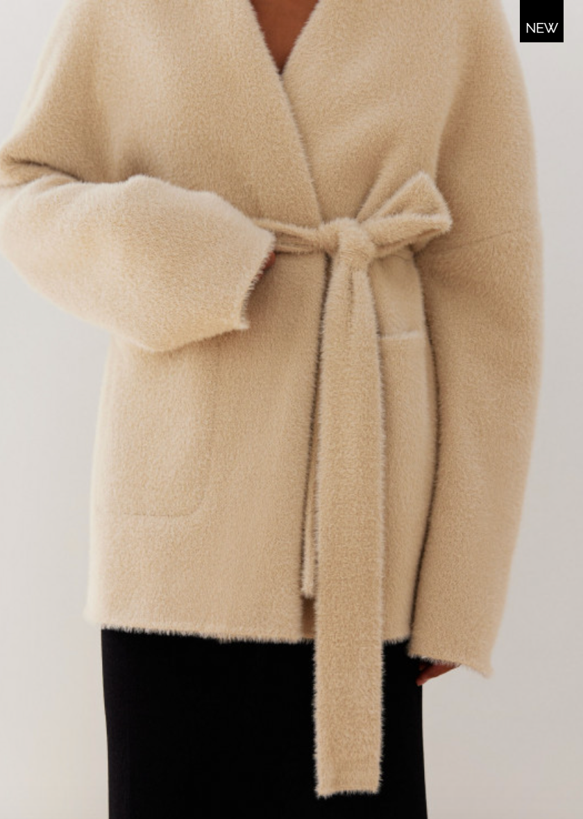 Nenya Fashion Limited - Wholesale Cardigan - Women's - Amber – Fluffy Yarn Kimono Cardigan4