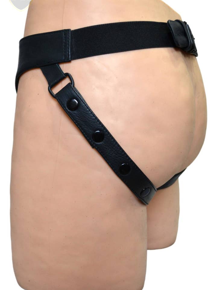 Meninleather - Vendita all'ingrosso Intimo - Uomo - Codpiece di biancheria intima in pelle Jocks Boxer Briefs Jockstraps7