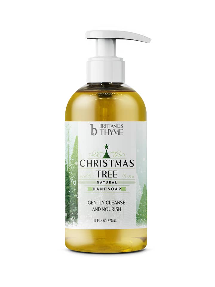 Christmas Tree Pure Olive Oil Soap for wholesale by Brittanie's Thyme