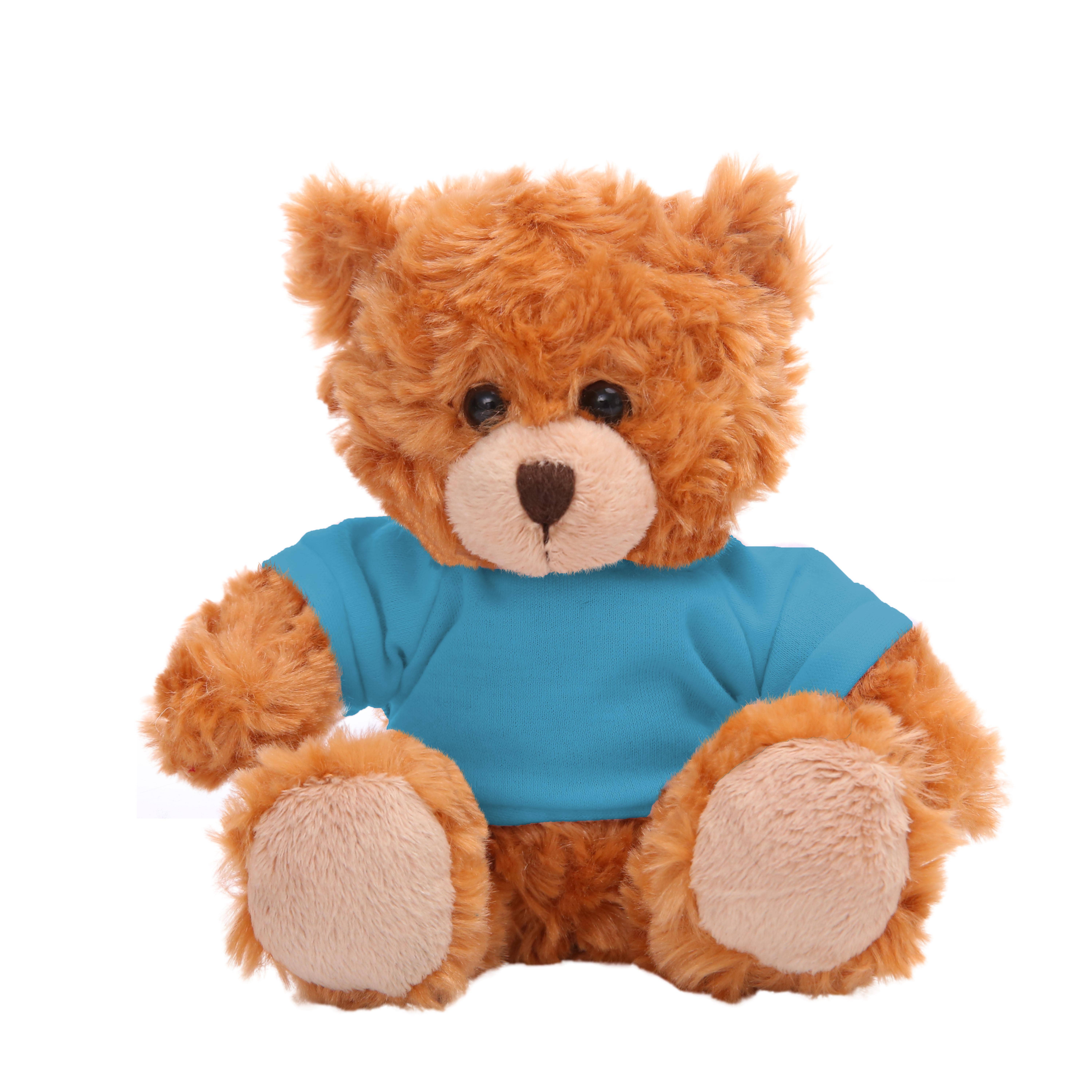 Plushland – wholesale Fyllda/plyschleksaker - Barn och baby – 12" Personlig nallebjörn i T-shirt | Anpassad plyschbjörn4