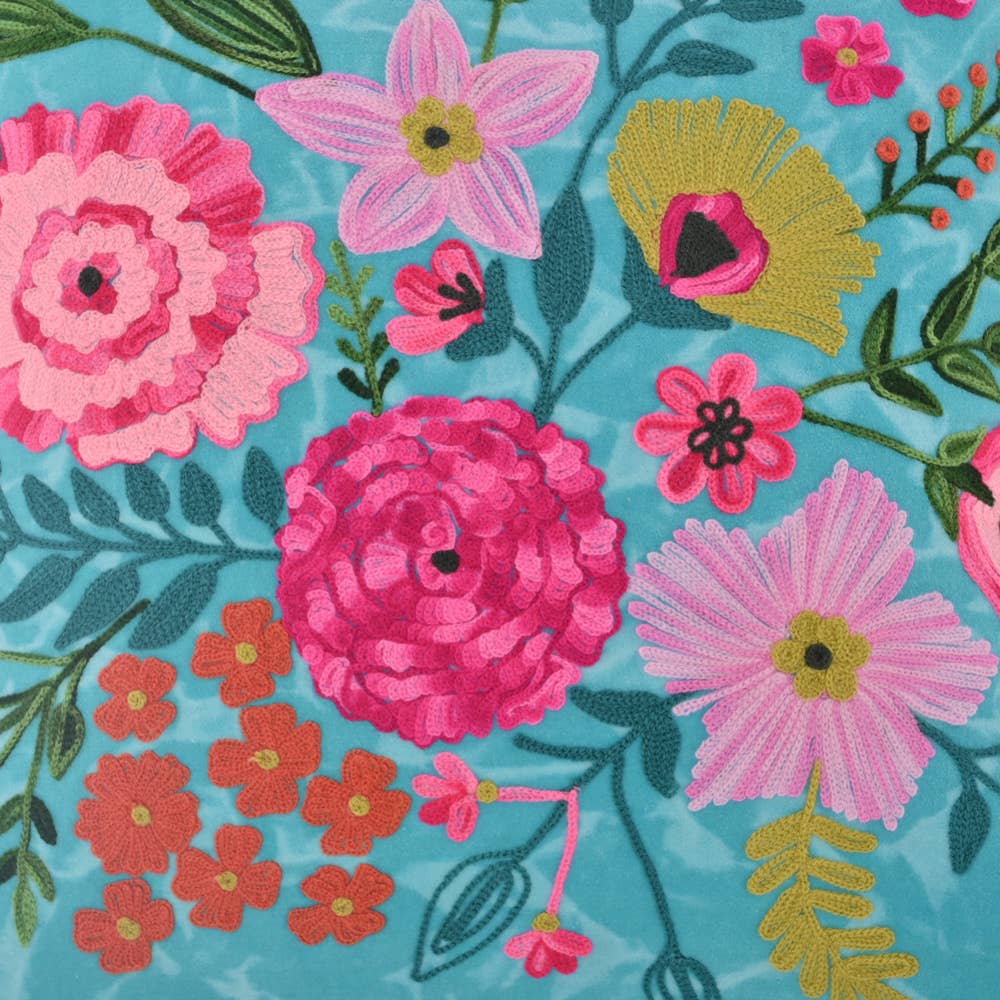 Karma Living – wholesale Dekorativ kudde – 2ABCC23377_SB18 UPPSÄTTNING 2 SPRING SOFT BLUE KUDDE 18x182