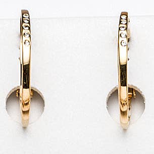 hoop øreringe forgyldt for engroshandel hos Signé