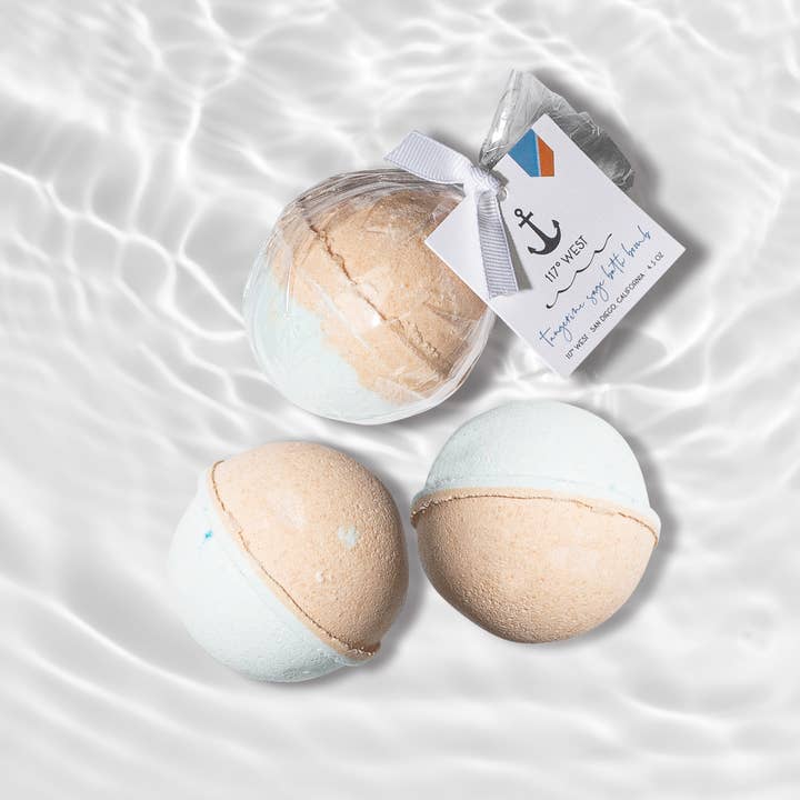 117º West Bath Bomb (Case of 50 pcs) for wholesale by 117º WEST by San Diego Natural Soap Company