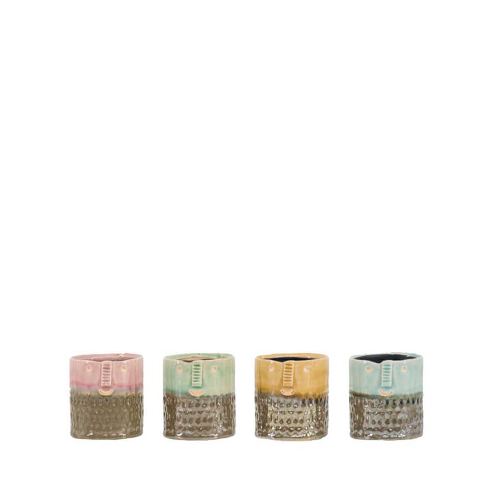 Wildflowers by Floriette - Wholesale Plant Pot - POTS ONLY - Yannique pot small 4 colors