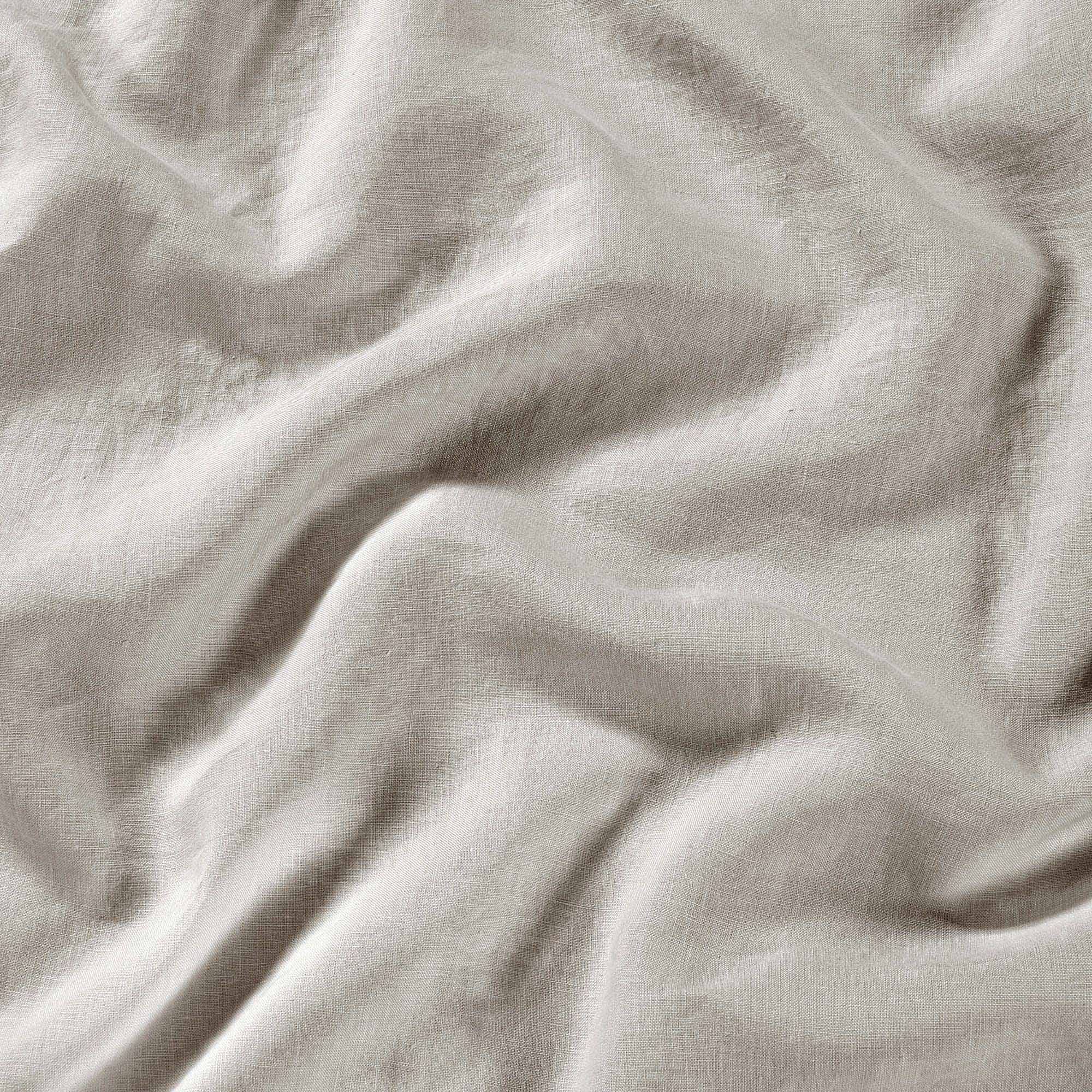 SIJO - Wholesale Sheet Set - French Linen Luxeweave Sheet Set - Fog2