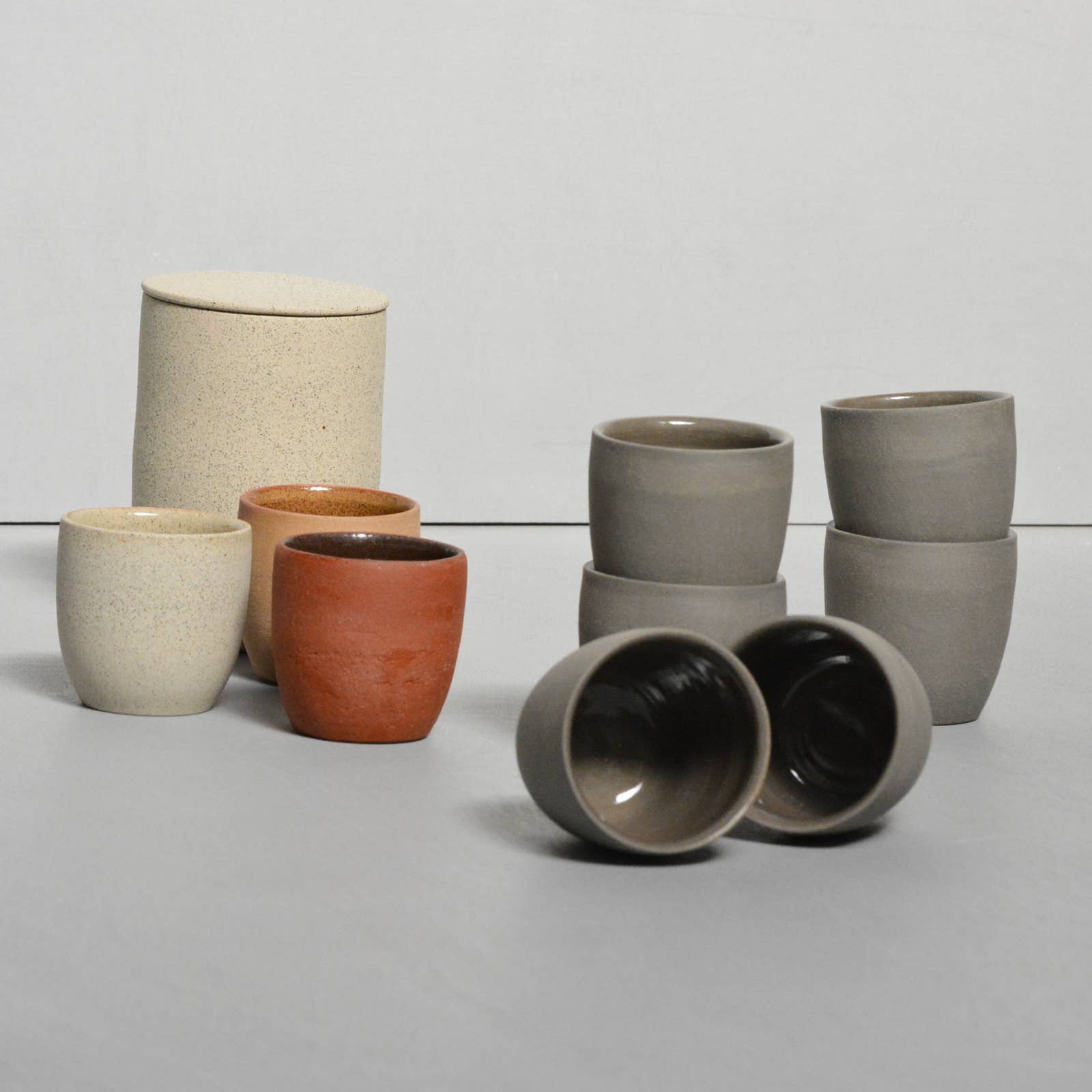 Noot ~Swart - Wholesale Coffee/Tea Cup - N+S Barista Espresso/Coffee cup 80ml/150ml - Slate6