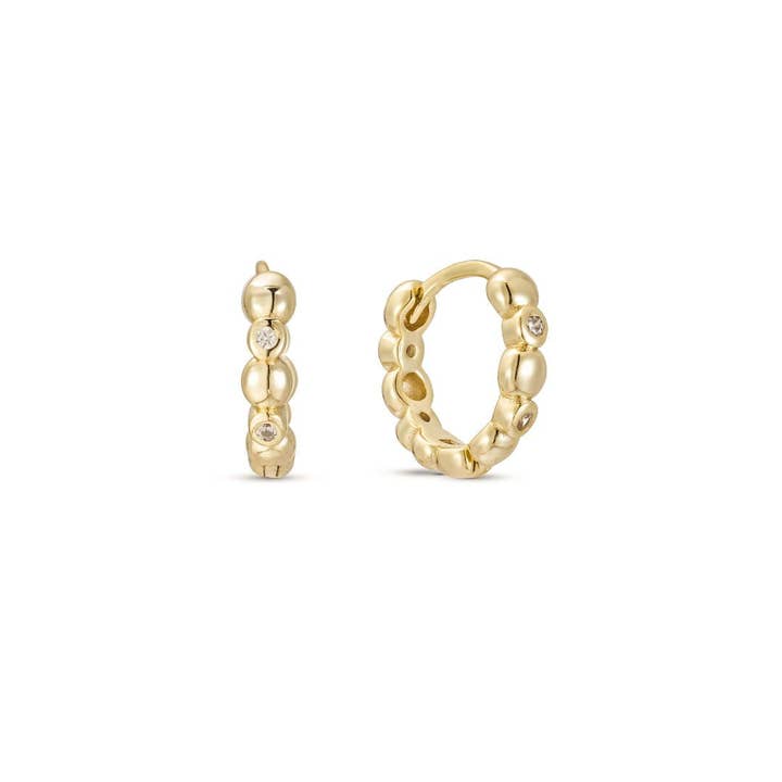 Stellar Hoop - Gold for wholesale by Helix & Conch