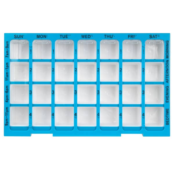 Apothecary Products LLC - Wholesale Pill Organizer - Ezy Dose® Pharmadose Pill Organizer (Large)