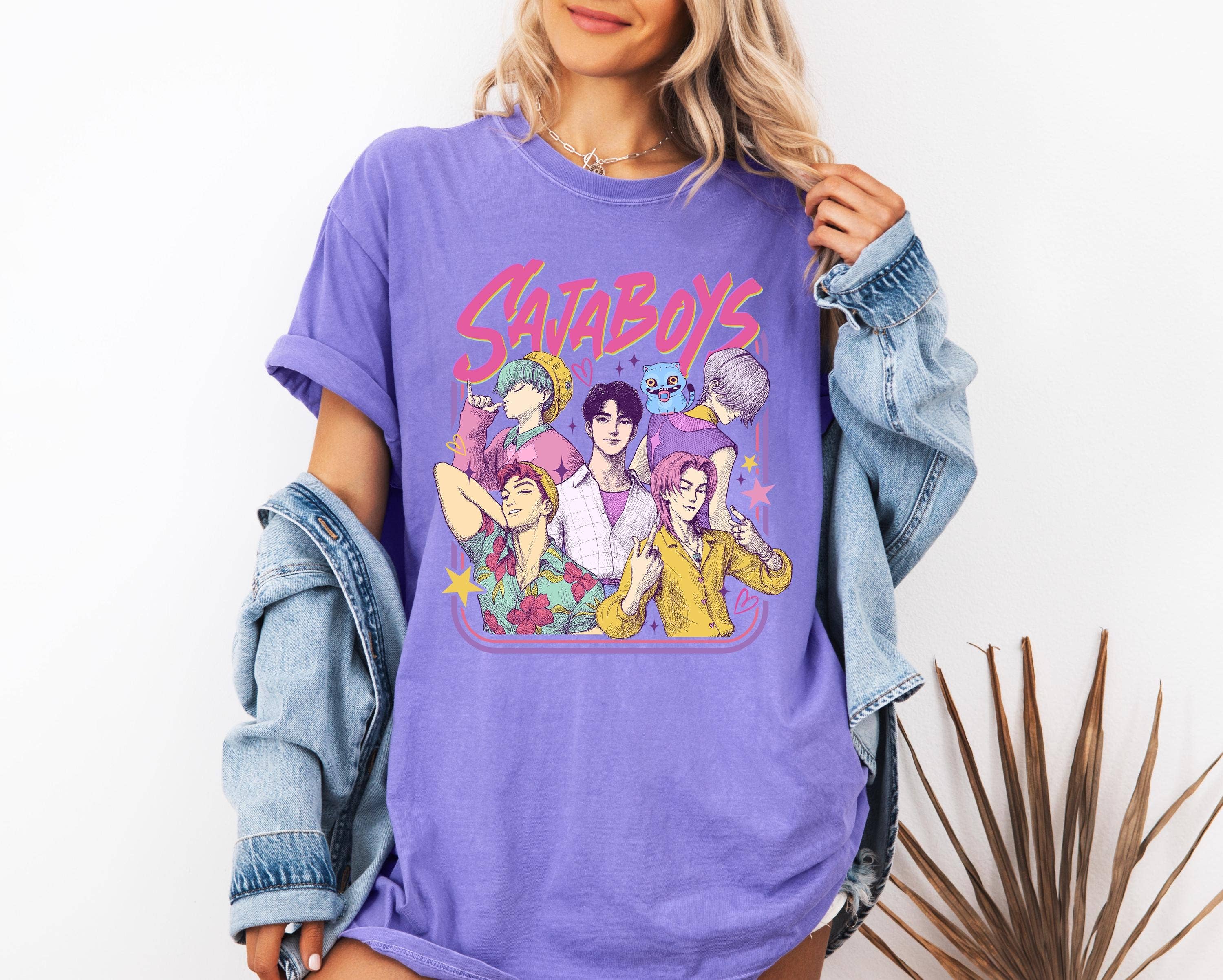 Glaime - Wholesale T-Shirt (Graphic) - Unisex -  Comfort Colors Saja Boys Bootleg Shirt, Demon Hunters Shirt3