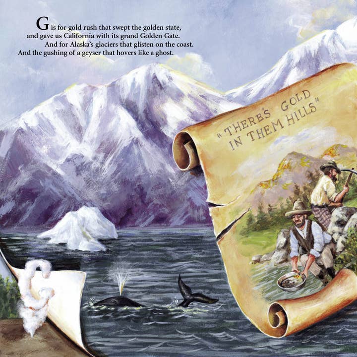 Sleeping Bear Press - Wholesale Early Reader Book (6-8) - A is for America: An American Alphabet Picture Book3