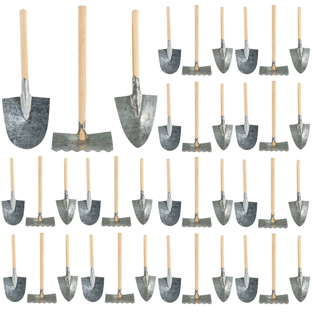 Factory Direct Craft – wholesale Trädgårdsverktyg – 7-tums galvaniserat trädgårdsverktygsset med 3 delar1