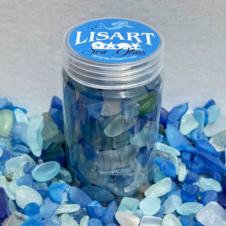 Sea Glass in bulk for wholesale by LISART LLC