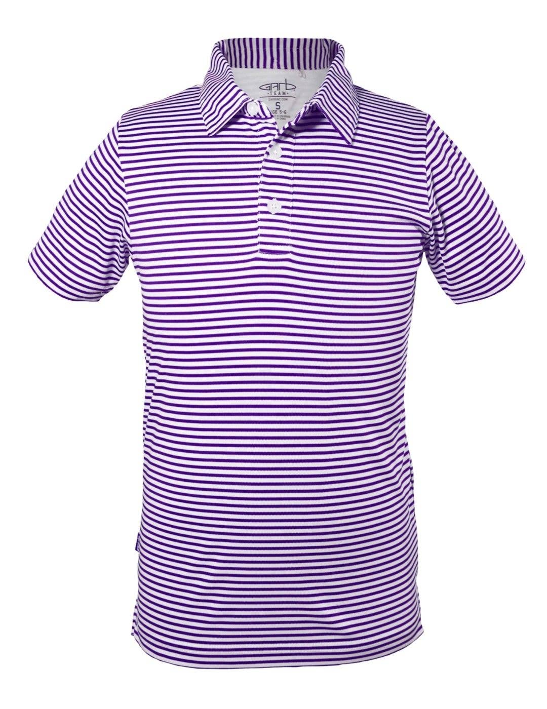 Garb, Inc. - Wholesale T-Shirt - Kids - Carson Youth Boys' Striped Polo4