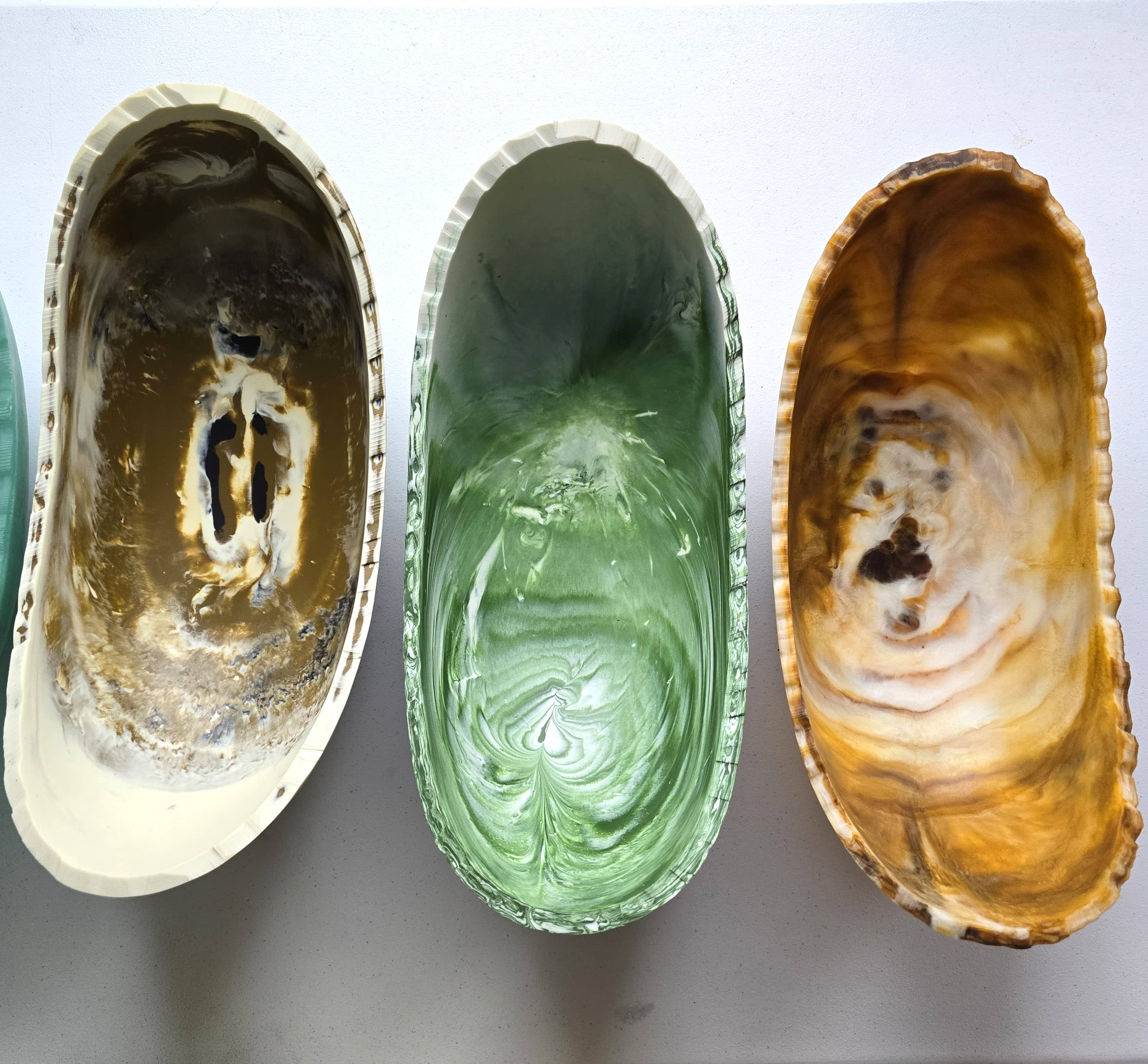 Gibb & Daan - Vente Bol de service - Abreuvoir en résine de taille moyenne, fourre-tout, bol décoratif17