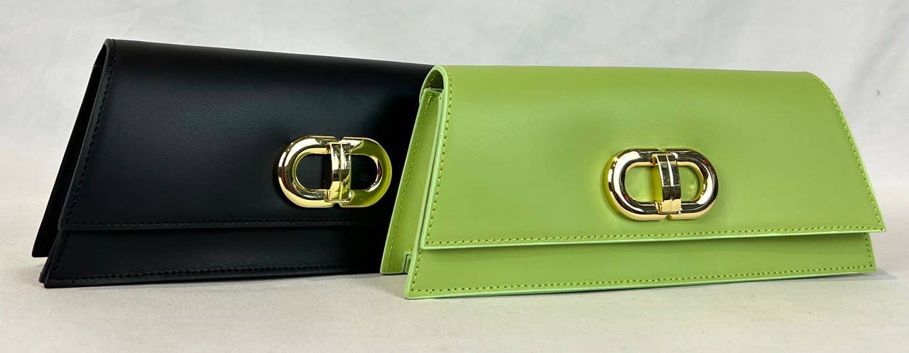 JIJOU CAPRI – Engroshandel Crossbodytaske - Dame – Italiensk Læder Chic Clutch Crossbody Guldkæde JIJOU CAPRI5