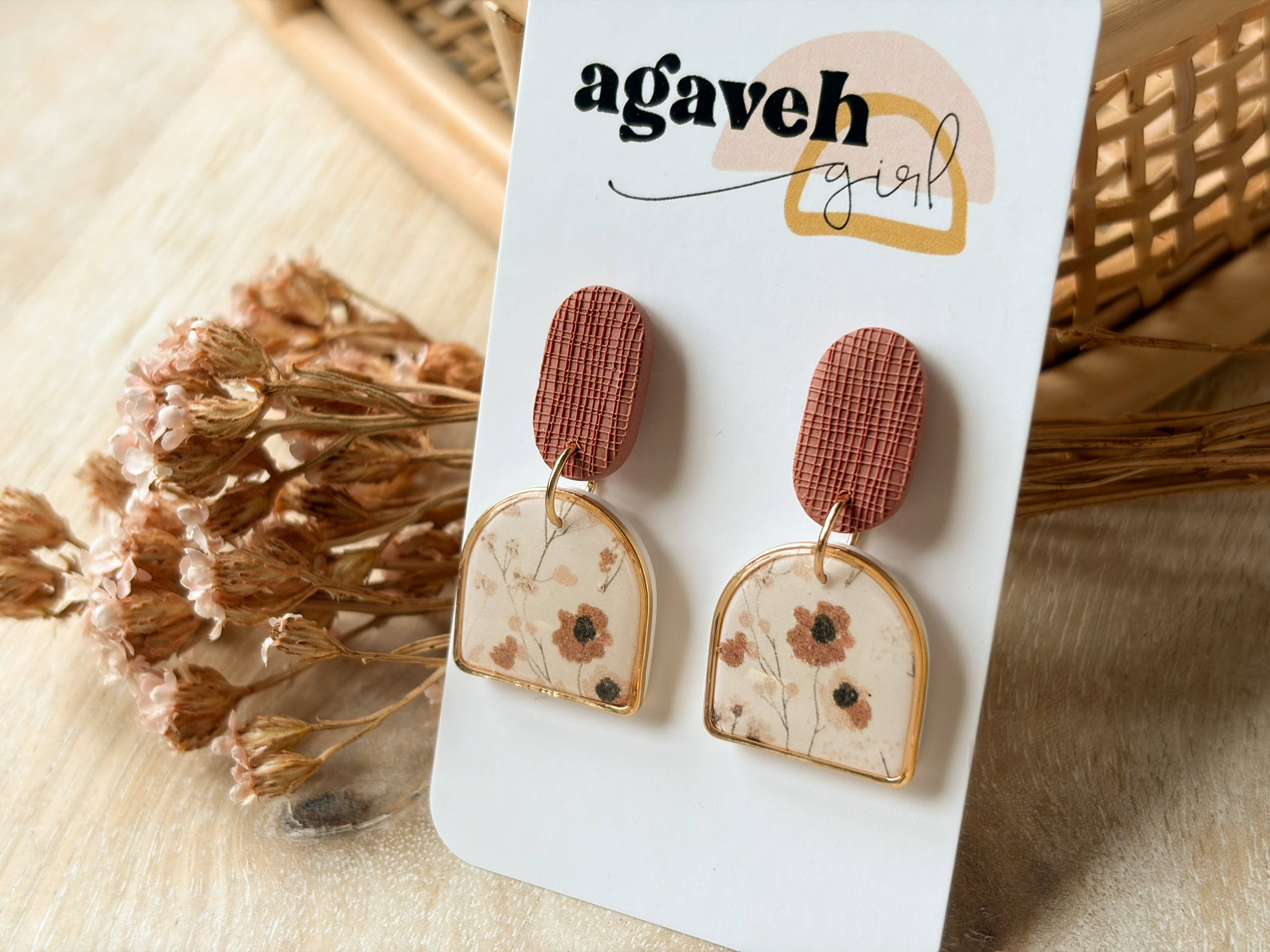 Agaveh girl – wholesale Hängande örhängen – Allie4