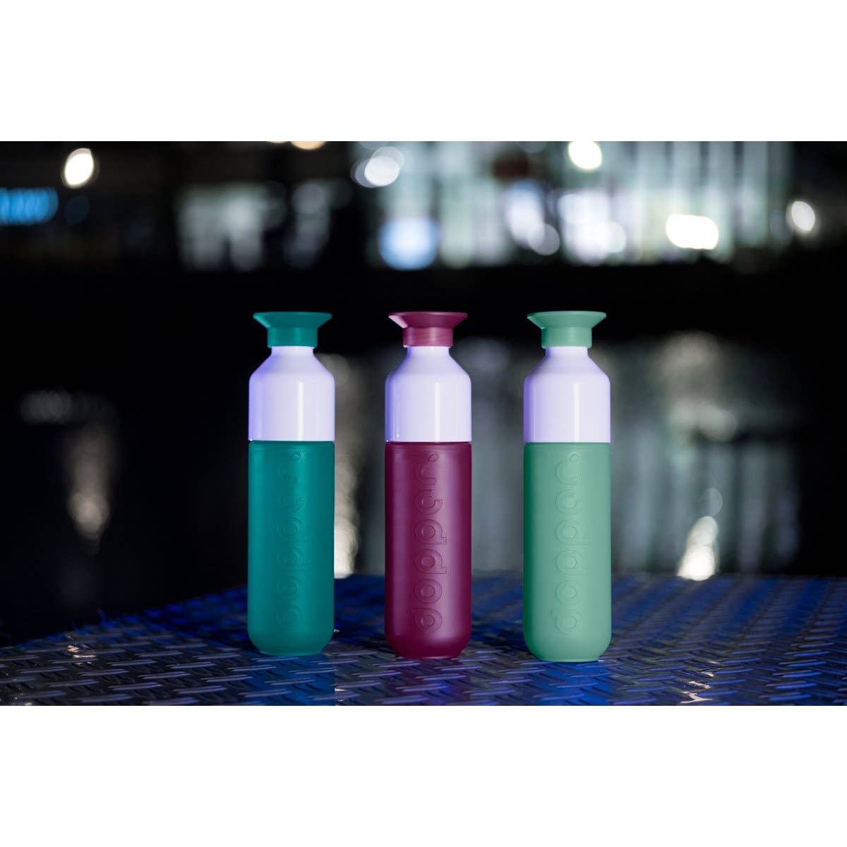 Dopper - Wholesale Water Bottle - Dopper Original Reusable Water Bottle - Neon Light (4x3 pcs)4