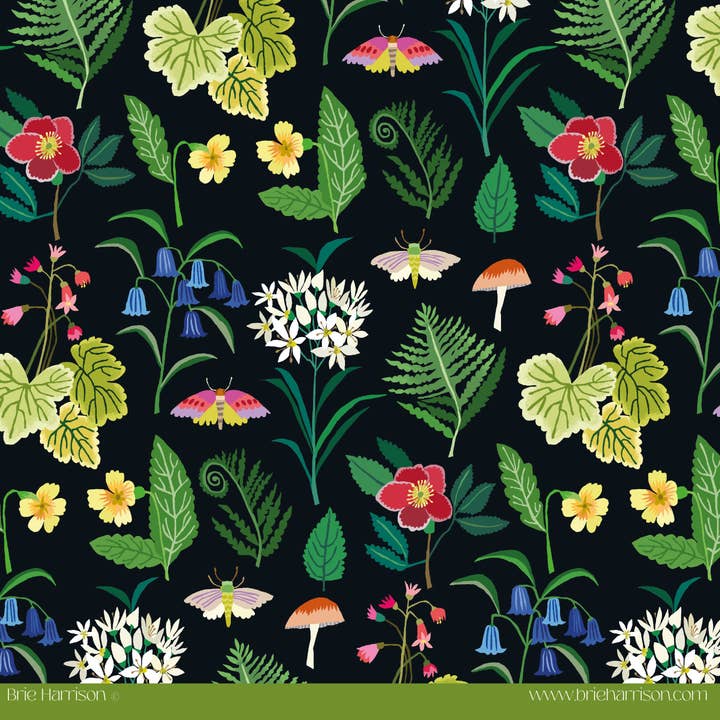 Brie Harrison Ltd - Wholesale Wrapping Paper Roll - Woodland Gift Wrap