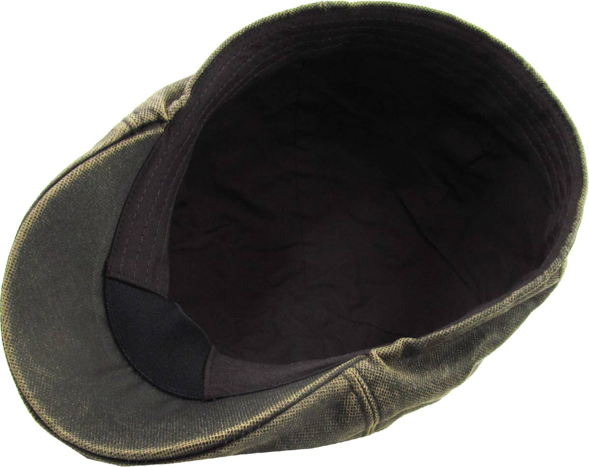 KBETHOS – wholesale News boy/school boy hat – Men's – Weathered Cotton Ascot1