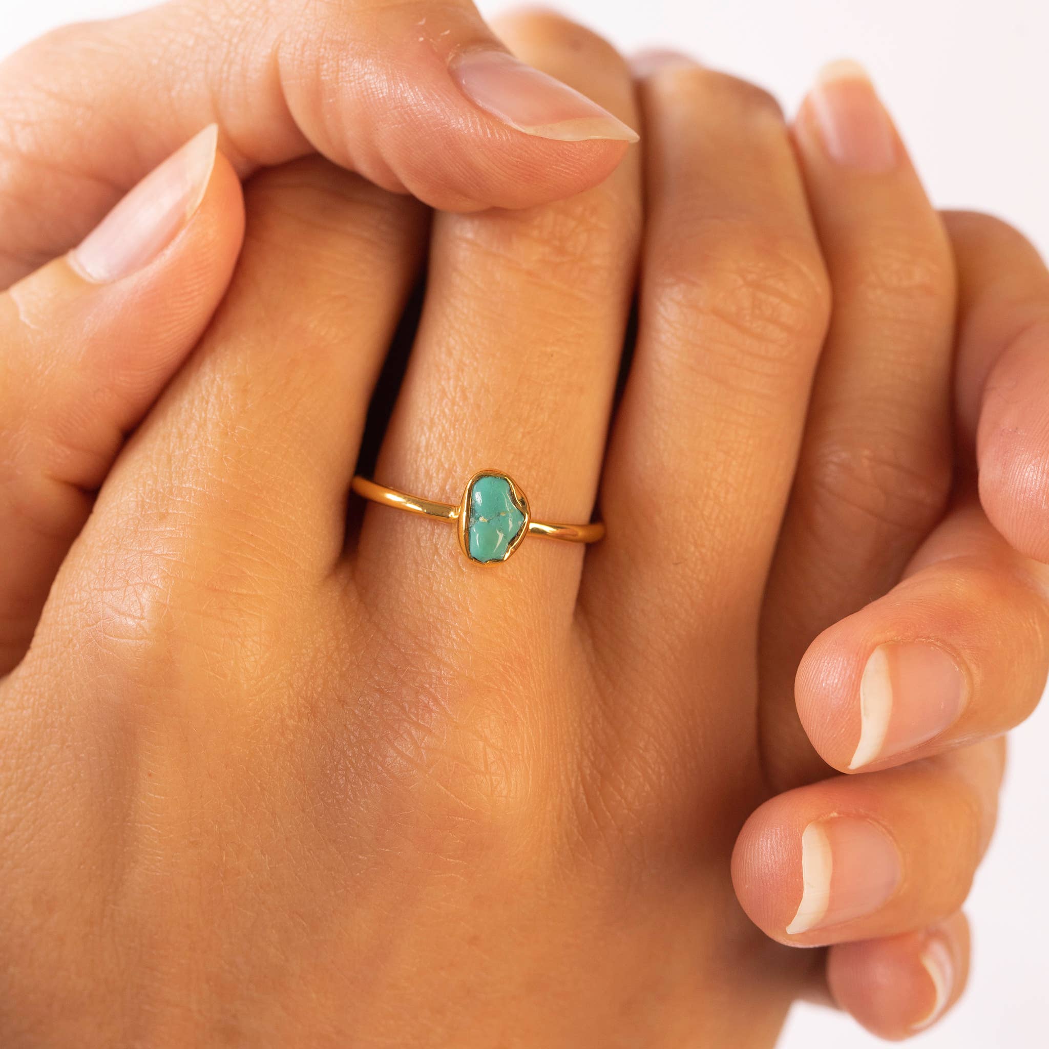 Made Designs - Wholesale Single Stone/Solitaire Ring - Silver Tourquoise Ring2