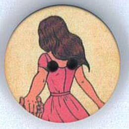 MODEL 28 COMIC PRINT BUTTON for wholesale by NEMARK