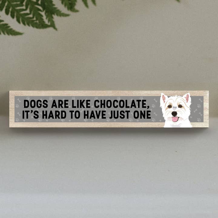 P6281 - Westie Like Chocolate Es ist schwer, eine zu haben Katie Pearson für den Großhandel von Vivid Squid Wholesale