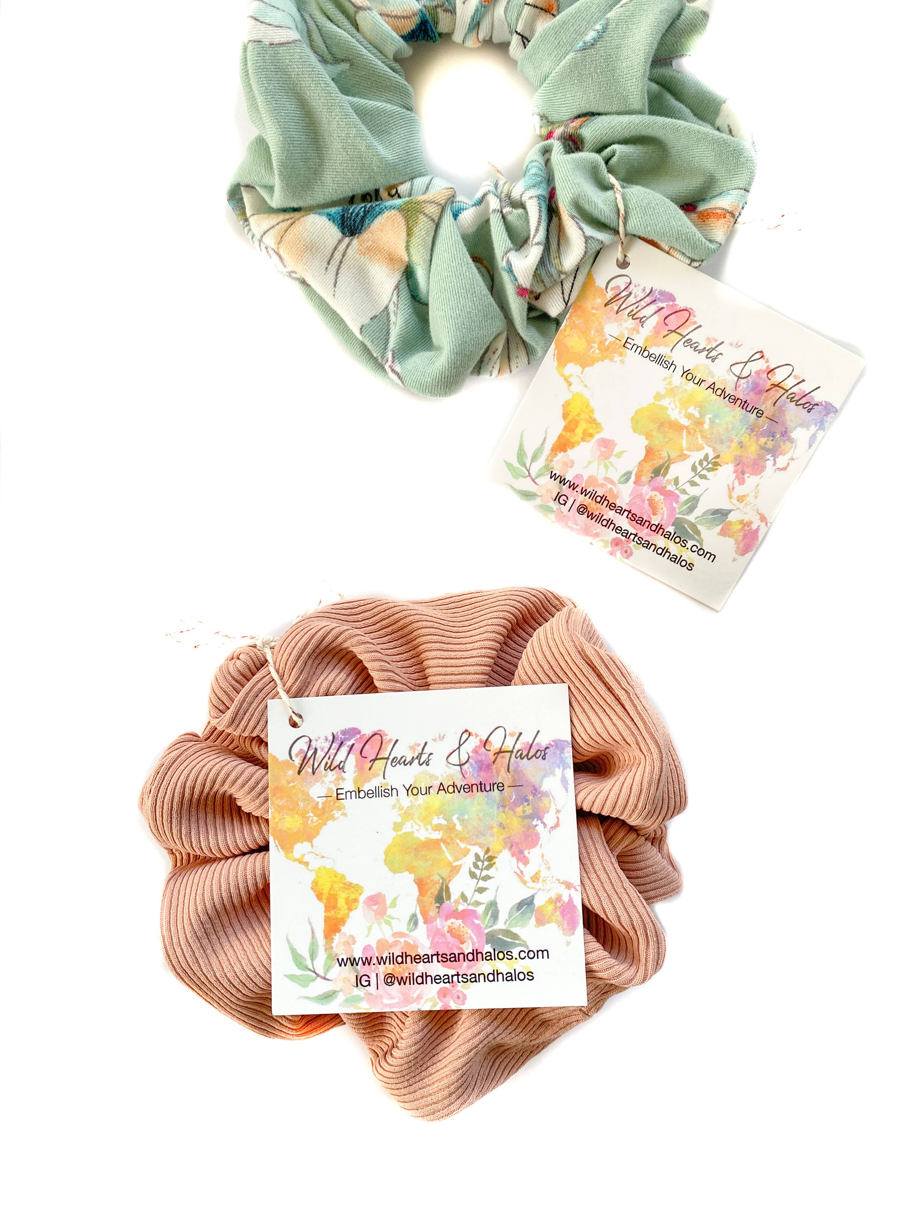 Wild Hearts & Halos - Wholesale Scrunchie - Women's - Cotton Candy Scrunchie1