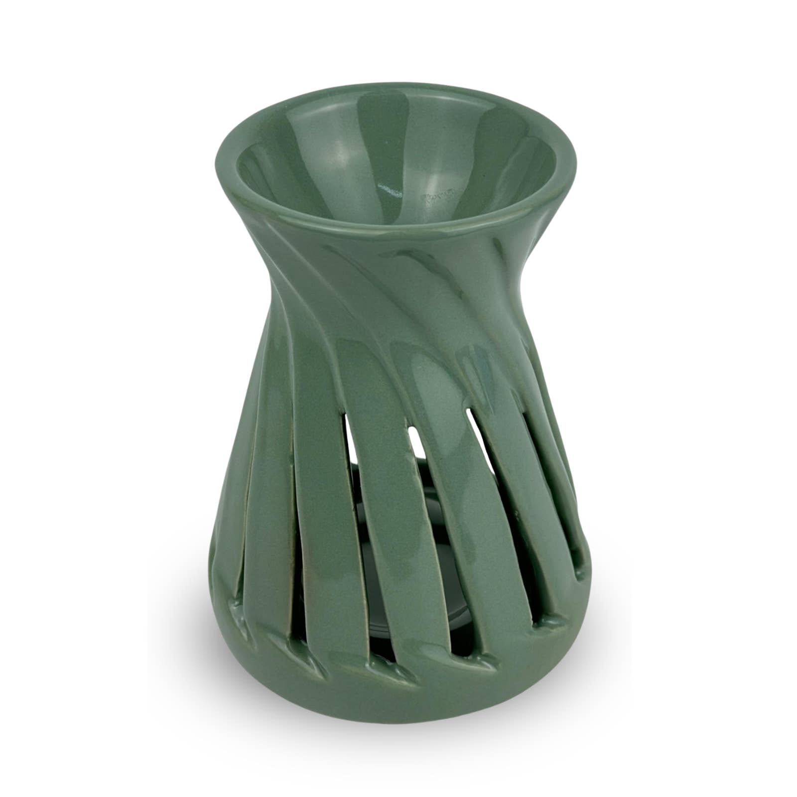 Zen'Arôme - Wholesale Waxbrander - Keramische Corta groene geurbrander met geurmelt12