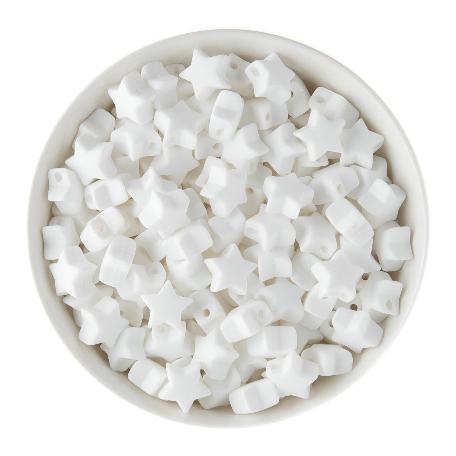 Cara & Co Silicone Craft Supply - Vendita all'ingrosso Attrezzature per lavoretti e fai da te - Perline focali in silicone Mini Star7